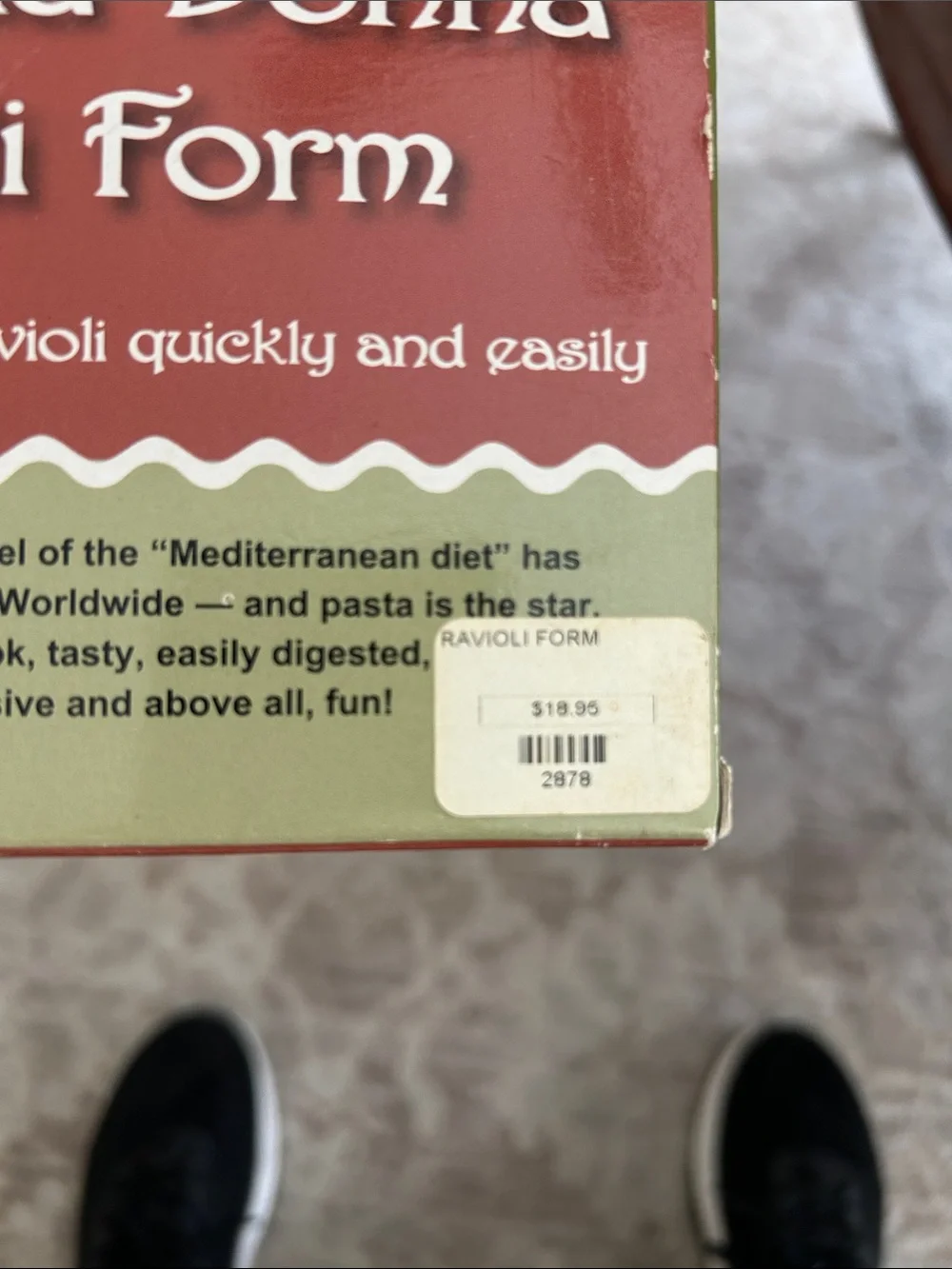 The Della Donna, ravioli form